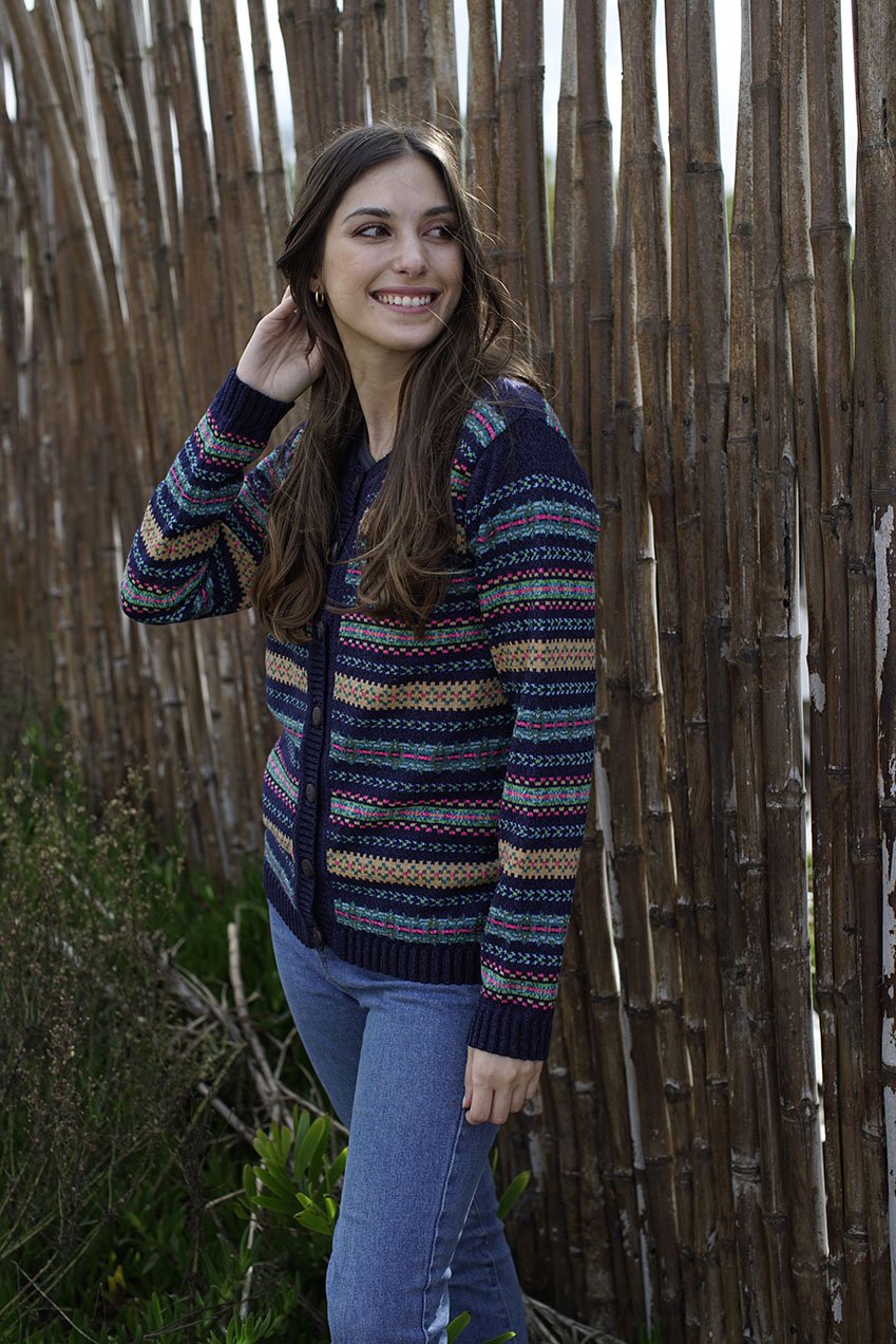 CARDIGAN ALGODÓN MULTICOLOR - ART.7602