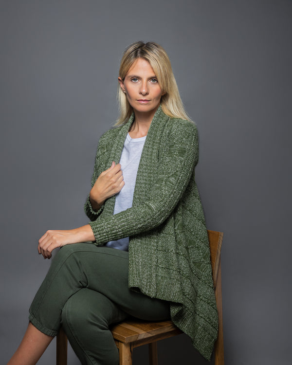 CAPA LANA VERDE MELANGE - 2021