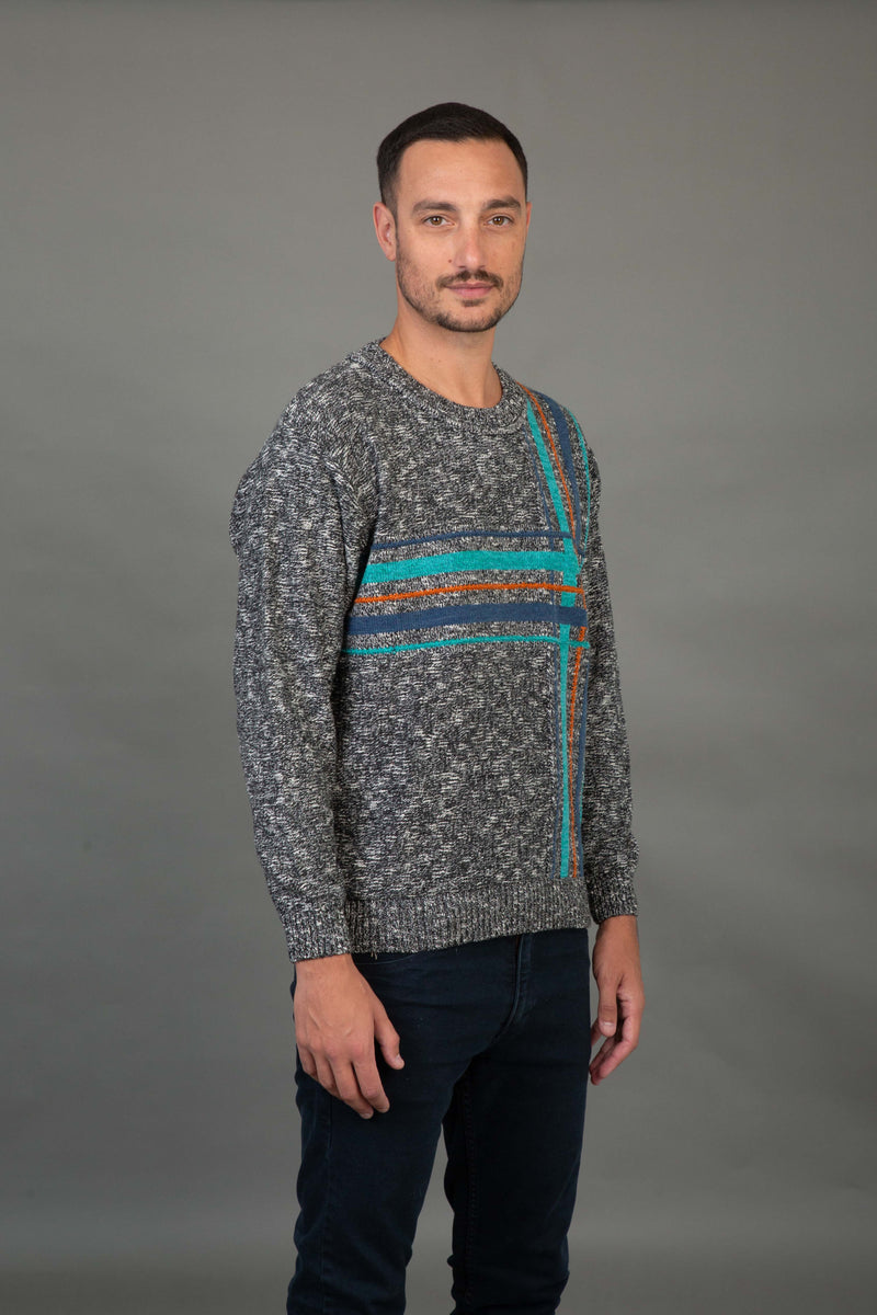 BOSSA LANA CON DETALLE GRIS MOLINE - ART.4952