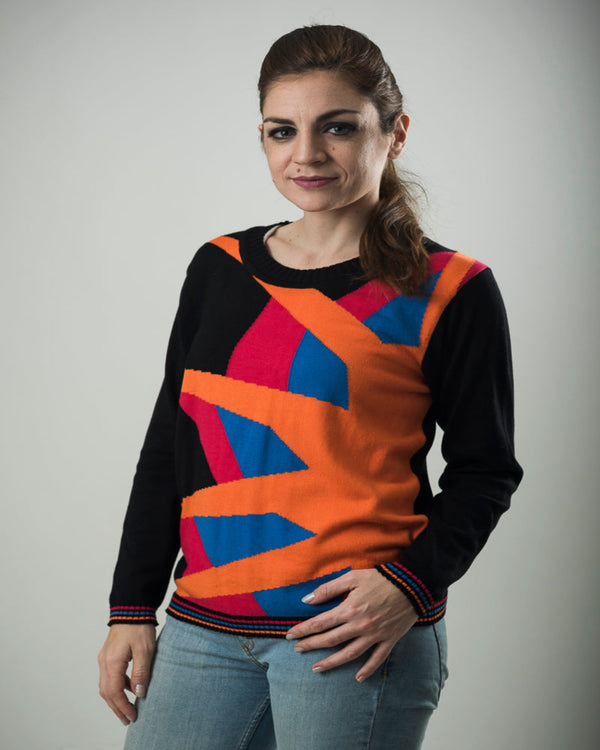 CUELLO U ALGODON COMBINADO - ART 7767