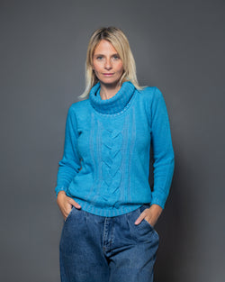 POLERÓN LANA TURQUESA - ART.7787