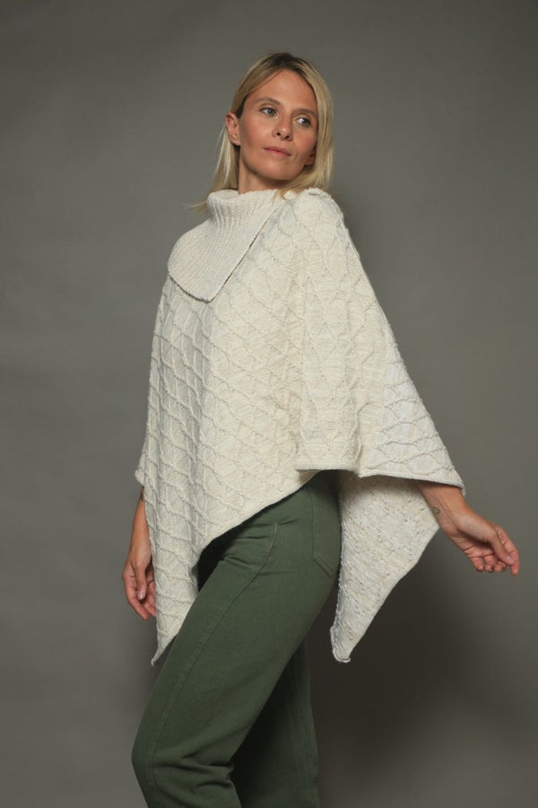 PONCHO LANA CRUDO - ART.7986