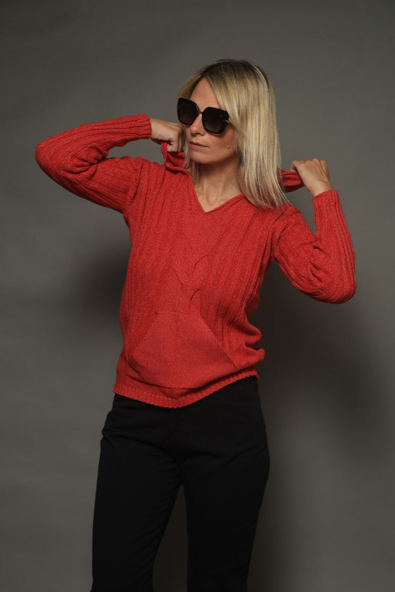 CANGURO ALGODÓN ROJO - ART.7991
