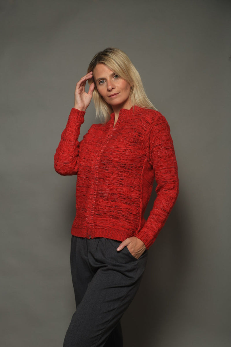 CAMPERA ALGODÓN ROJA -ART.7997