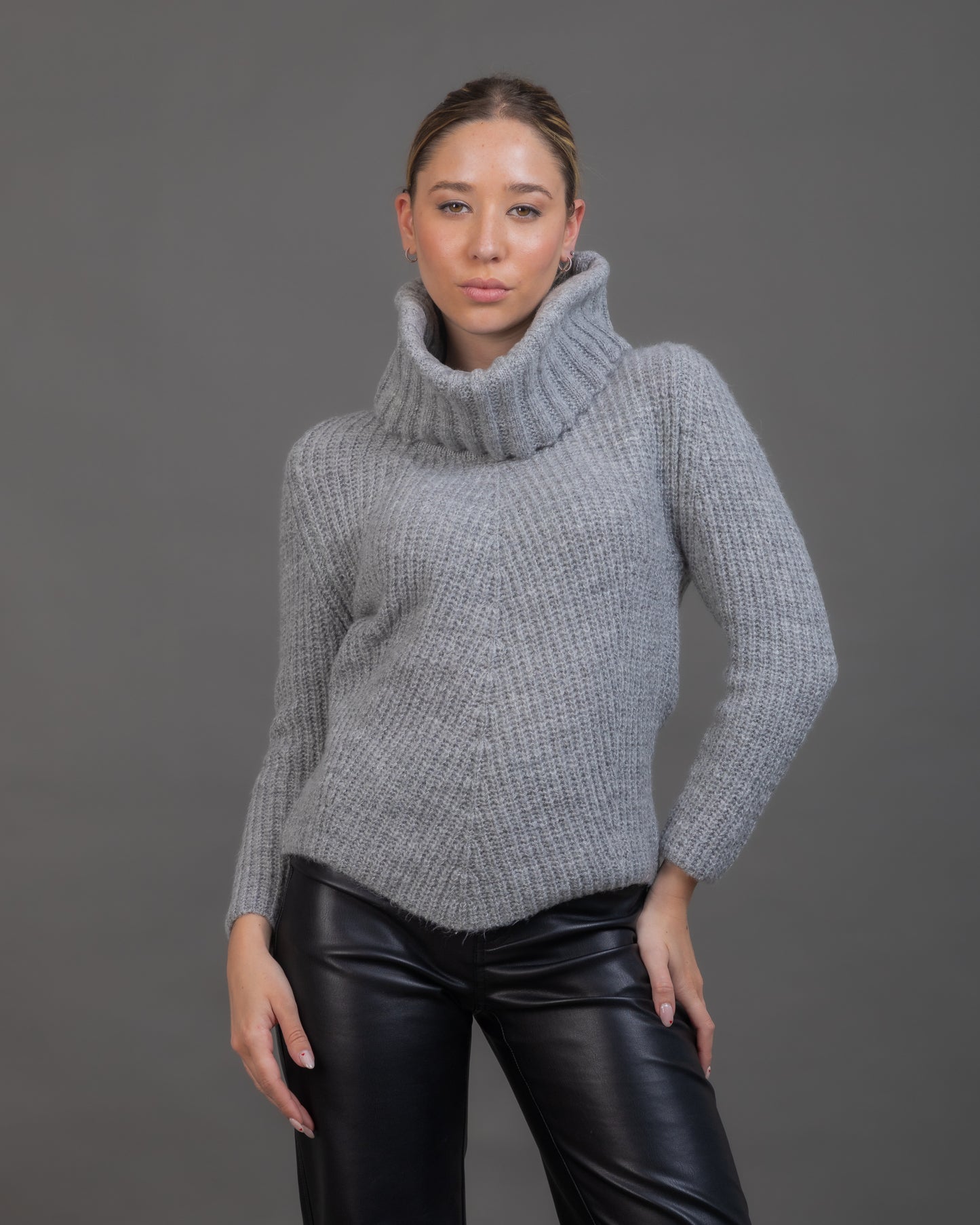 POLERON LANA GRIS - ART.7963