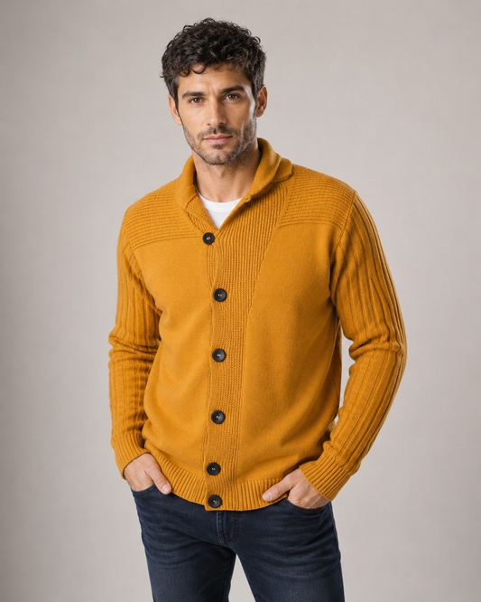 SACO SMOKING MOSTAZA ART 4314