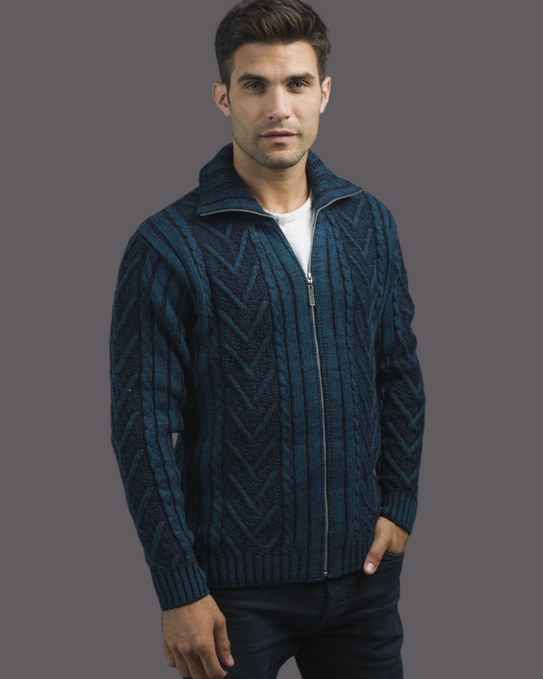 CAMPERA C/CIERRE ARANES VANICE AZUL (ART. 4302)