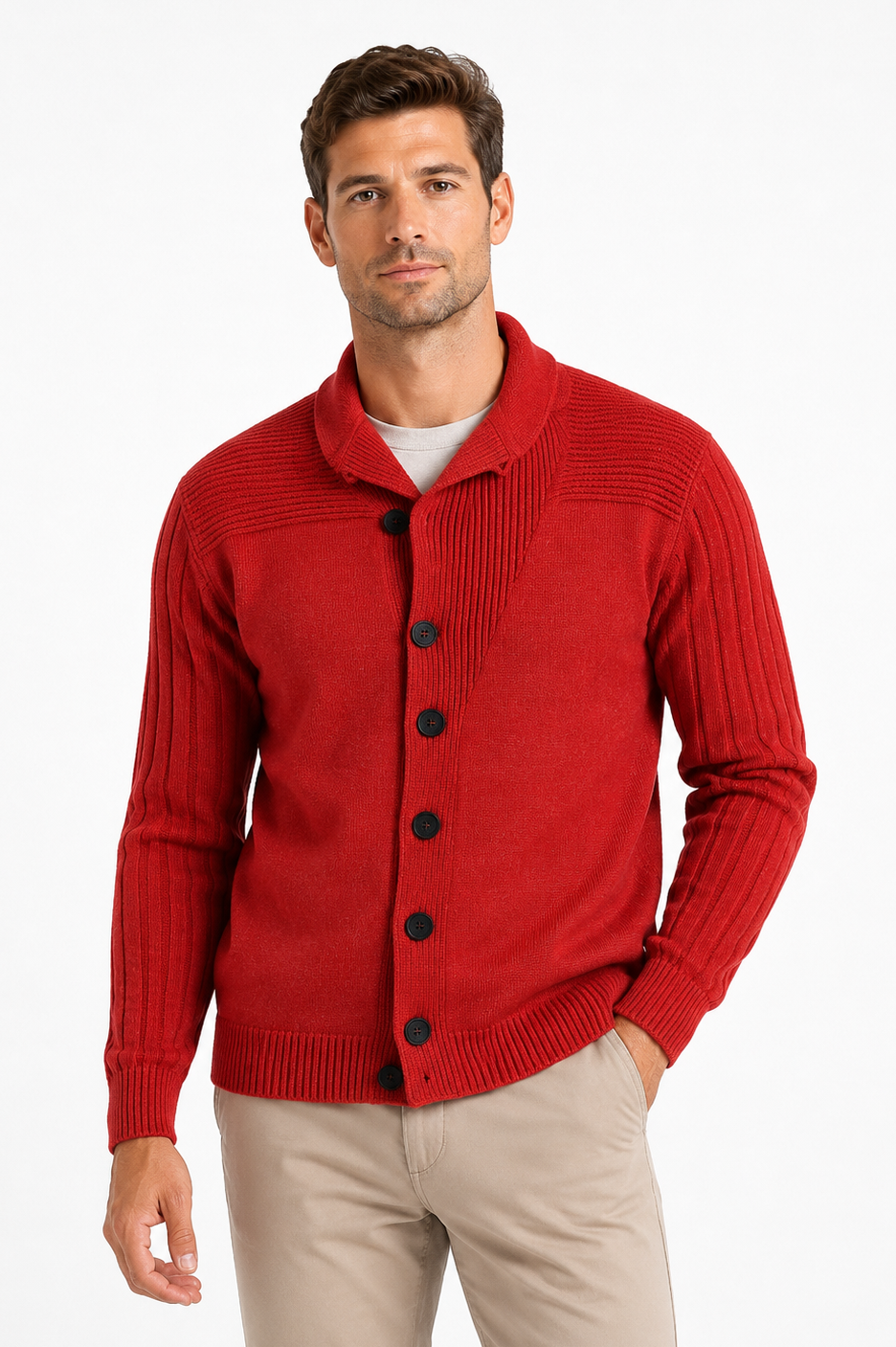 SACO SMOKING ROJO ART 4314
