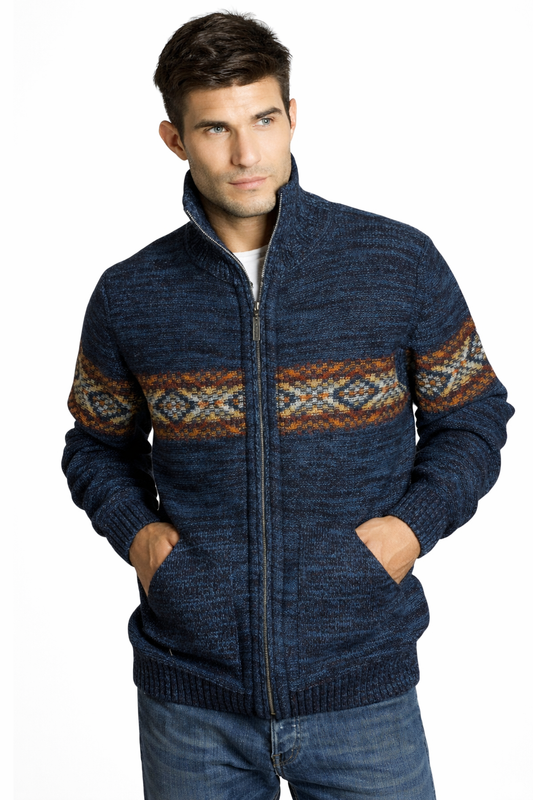 CAMPERA GUARDA LANA AZUL - ART.4306