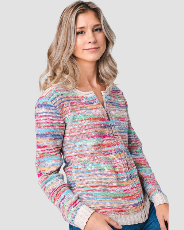 CAMPERA ALGODÓN MULTICOLOR - ART.7276
