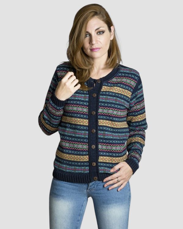 CARDIGAN ALGODÓN MULTICOLOR - ART.7602