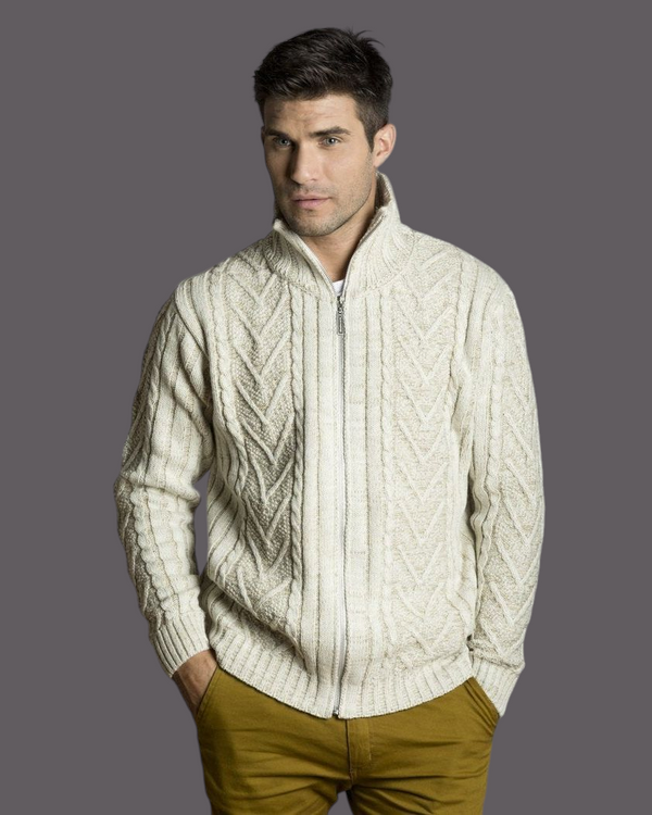 CAMPERA C/CIERRE ARANES VANICE CRUDA (ART. 4302)