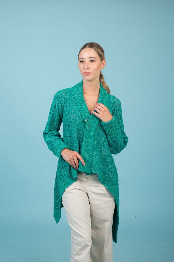 CAPA CALADA ALGODÓN VERDE - ART.V772