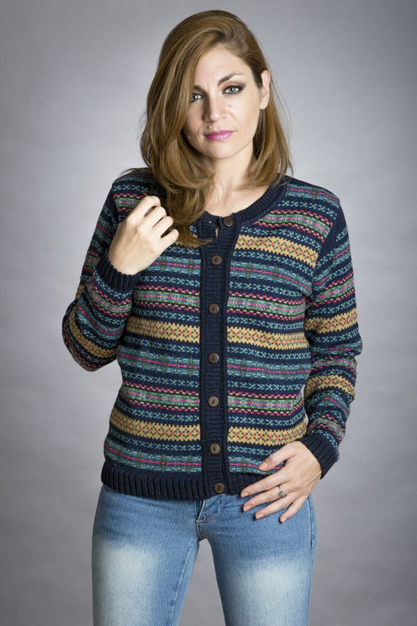 CARDIGAN ALGODÓN MULTICOLOR - ART.7602