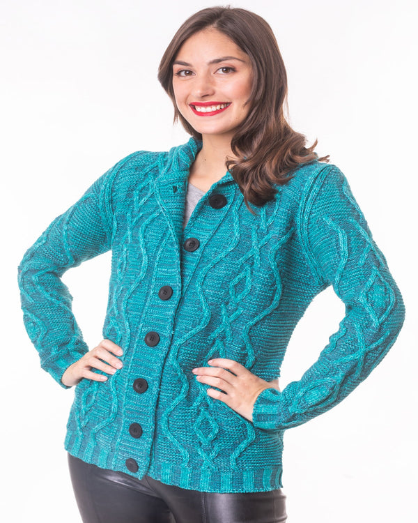 CARDIGAN LANA ATLANTICO - 7726