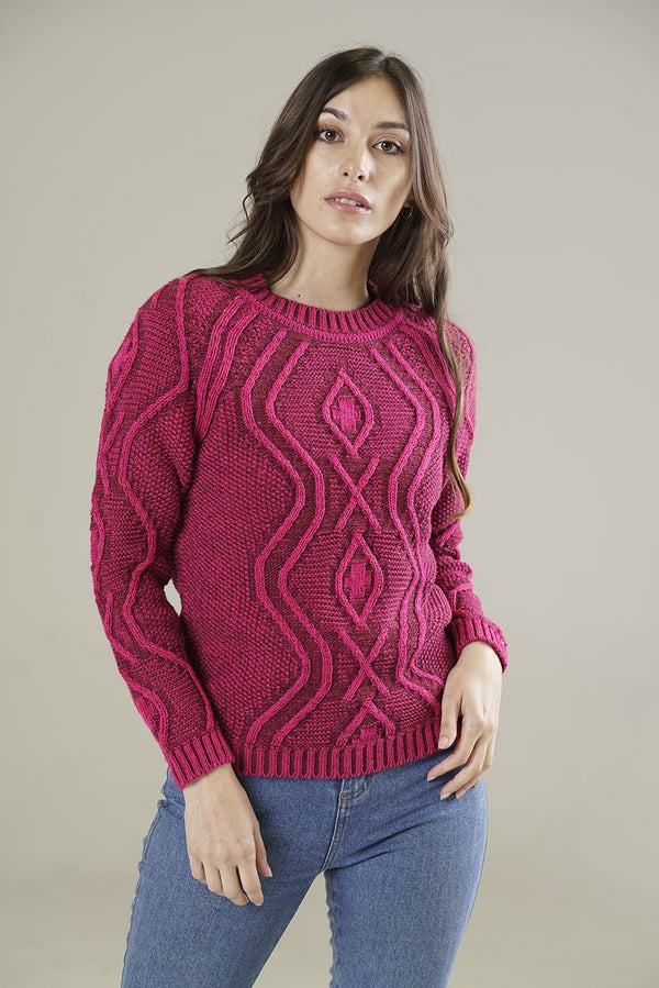 BOSSA ARANES VANICE Y LINKS FUCSIA (Art. 7603)