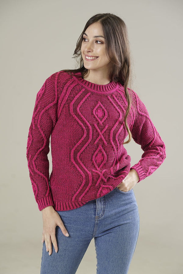 BOSSA ARANES VANICE Y LINKS FUCSIA (Art. 7603)