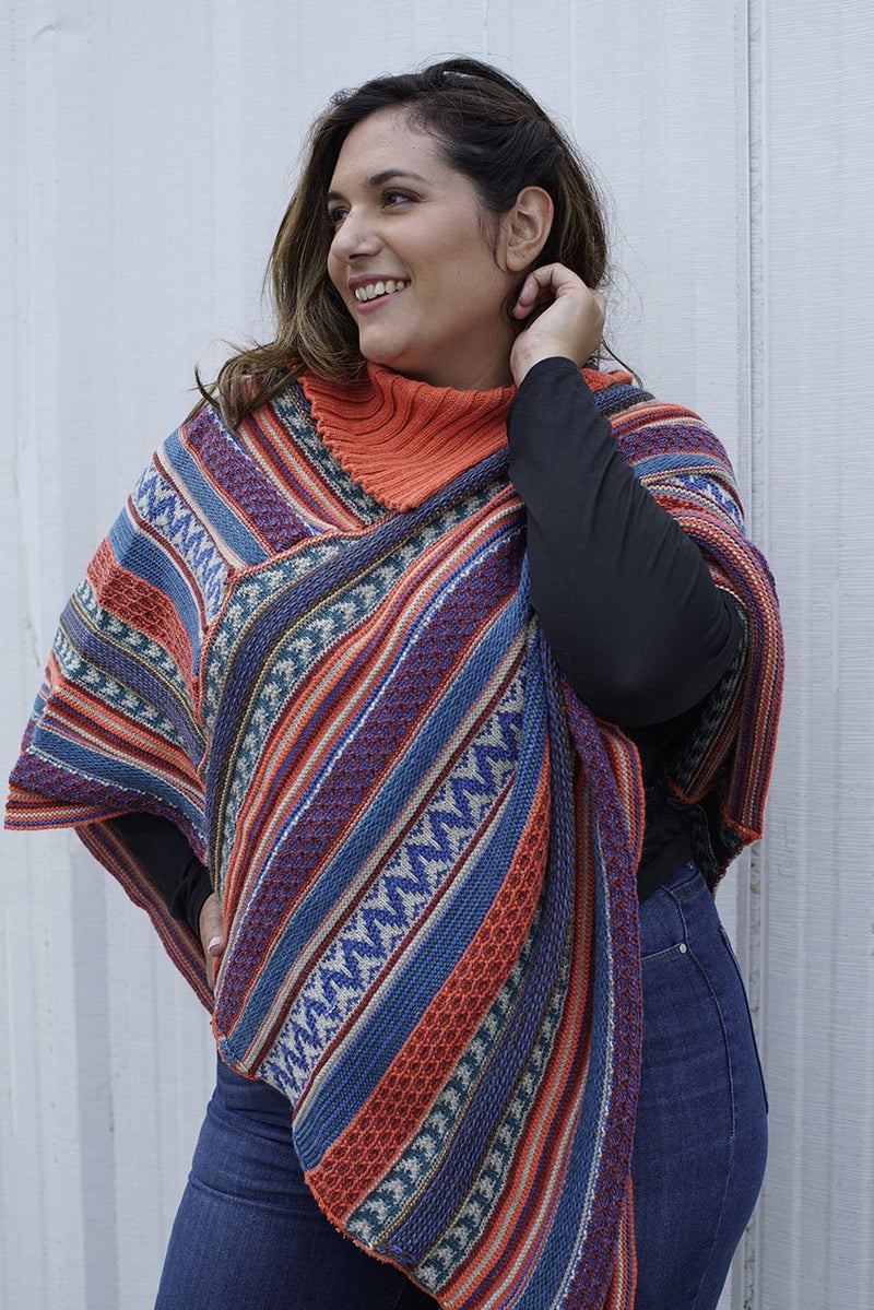 PONCHO CON CUELLO (ART. 7616)